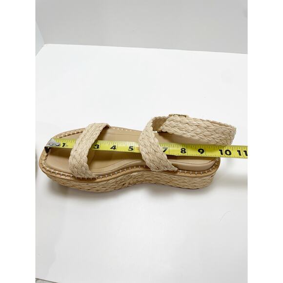 Ulla Johnson Gemma Flatform in Natural Straw Jute 38.5 - Picture 11 of 12